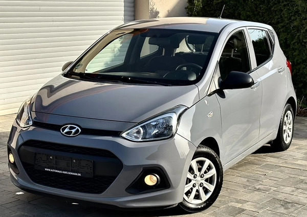 Hyundai i10 cena 24900 przebieg: 140000, rok produkcji 2015 z Białobrzegi małe 596